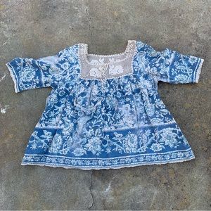 Magnolia Pearl Eula 3/4 sleeve top